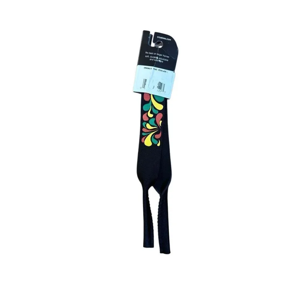 Croakies XL Eyewear Retainer Unisex One Size Psychedelic Print Strap